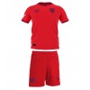 Baby Fußballbekleidung Sevilla Auswärtstrikot 2024-25 Kurzarm (+ kurze hosen)